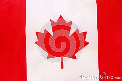 Canadian flag Stock Photo