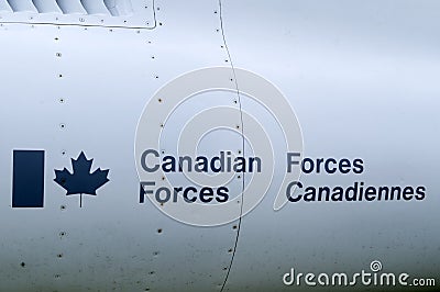 Canadian Forces Editorial Stock Photo