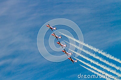 Canadian Forces Snowbirds Editorial Stock Photo