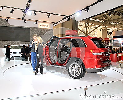 Canadian International AutoShow Editorial Stock Photo