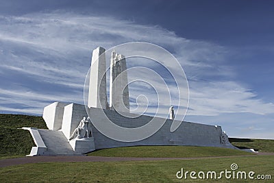 Canadian National Vimy Memorial Stock Photo