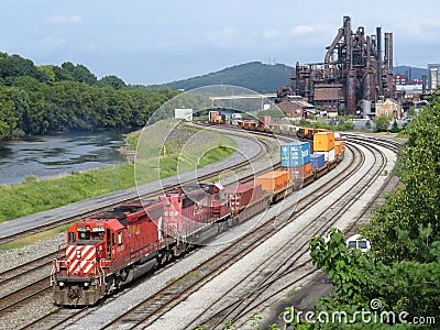 Canadian Pacific Railway Editorial Stock Photo