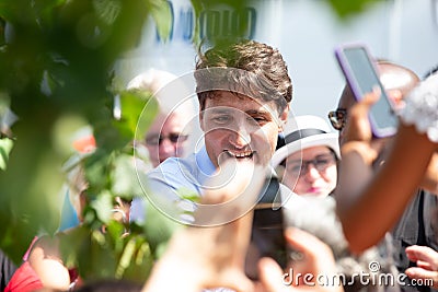 Canadian Prime Minister Justin Trudeau Editorial Stock Photo
