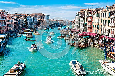 Canal Grande - Venice, Italy Stock Photo