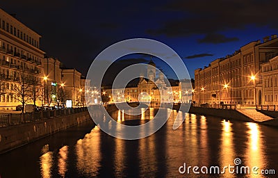 Canal Griboedova, St. Petersburg, Russia Stock Photo