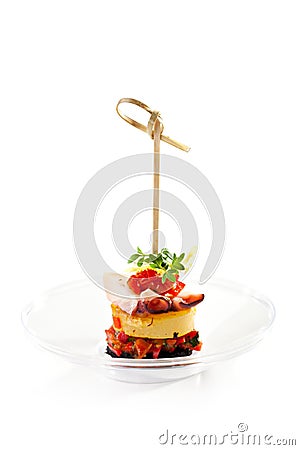 Canapes Stock Photo