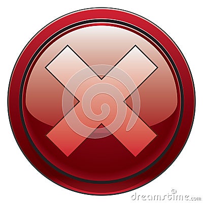 Cancel button Stock Photo