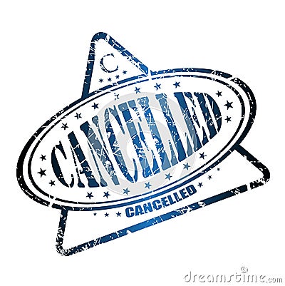 Cancelled stamp Vector Illustration