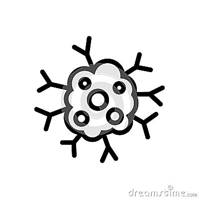 Cancer icon, vector illustration Vector Illustration