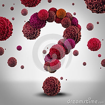 Cancer Question Stock Photo