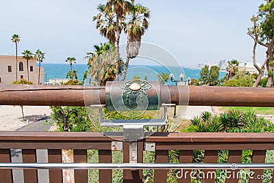 Cancer zodiac sign on Old City Jaffa, Israel Stock Photo