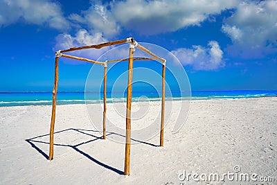 Cancun Playa Langostas beach in Mexico Stock Photo