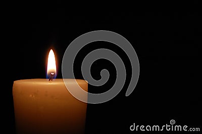 Candle Stock Photo