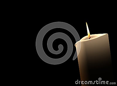 Candle Stock Photo