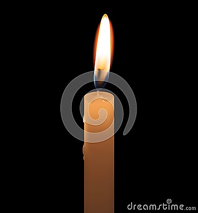 Candle Vector Illustration