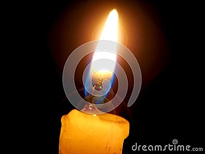 Candle light Stock Photo