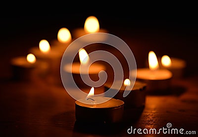 Candlelight Stock Photo