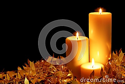 Candlelight Stock Photo