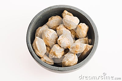 Candlenut or Kukui Stock Photo