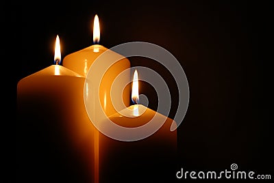 Candles Stock Photo