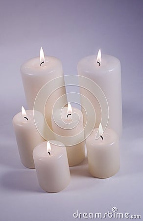 Candles Stock Photo