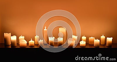 Candles Stock Photo