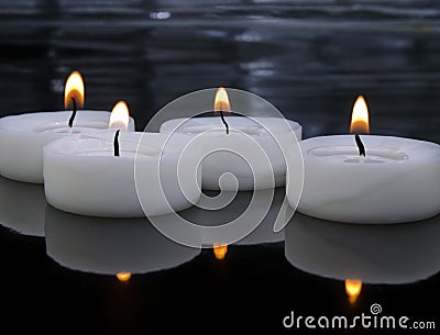 Candles Stock Photo