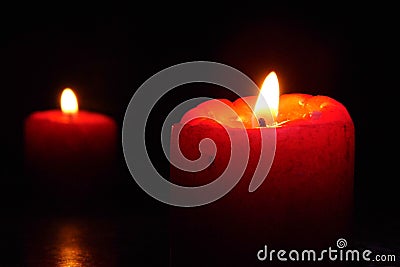 Candles Stock Photo