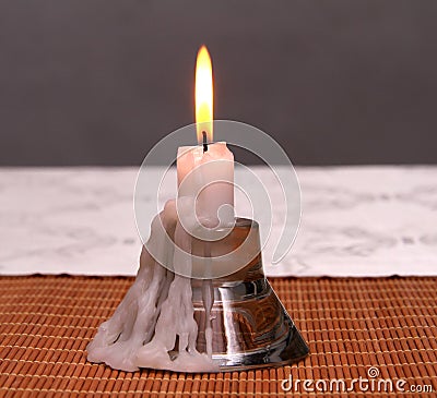 Candlestick for a candle Stock Photo