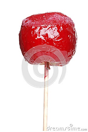 Candy apple Stock Photo