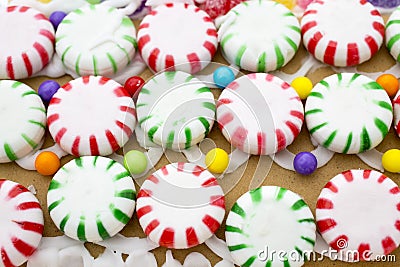 Candy Background Stock Photo