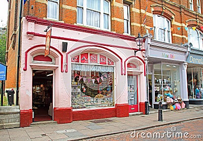 Candy bar sweet shop Editorial Stock Photo