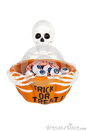 Candy Bowl Stock Photo