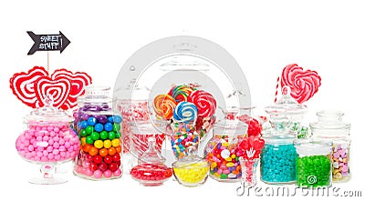 Candy Buffet Stock Photo