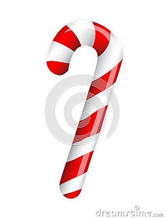 Candy cane Vector Illustration