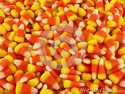 Candy corn Stock Photo