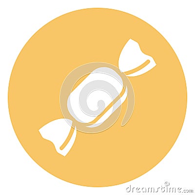 Candy Isolated Vector icon which can easily modify or edit Vector Illustration