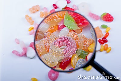 Candy and jelly Stock Photo