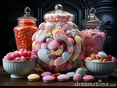 Candy Month Stock Photo