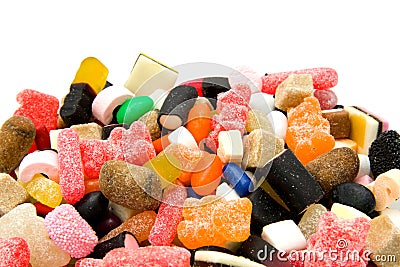 Candy sweets Stock Photo