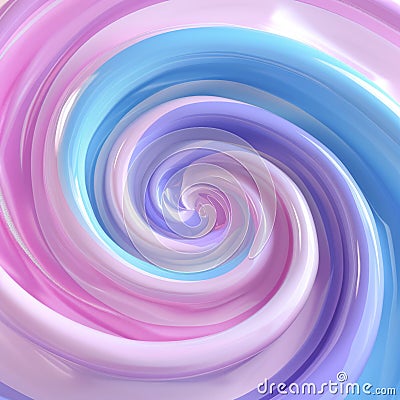 Candy swirl abstract background. Colorful sweet pattern Stock Photo