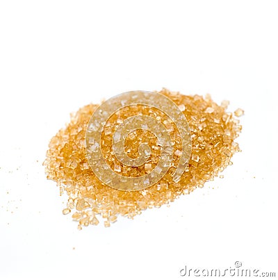 Cane sugar - granulated sugar Stock Photo