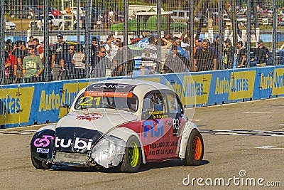 Drift race, pinar autodrome, uruguay Editorial Stock Photo