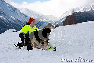 Canine unit Editorial Stock Photo