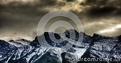 Canmore Stock Photo