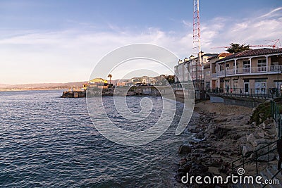 Cannery Row in Monterey Editorial Stock Photo