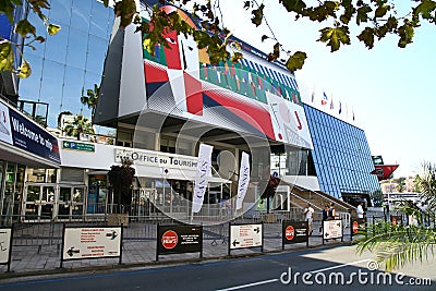 Cannes film festival palace Editorial Stock Photo