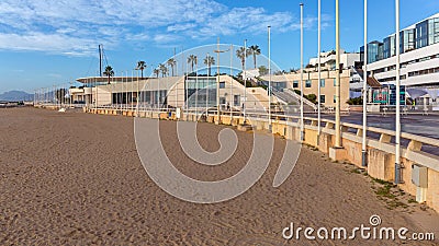 Croisette Beach Festival Cannes Editorial Stock Photo