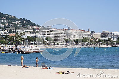 Cannes, French Riviera Editorial Stock Photo