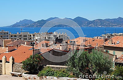 Cannes view Stock Photo